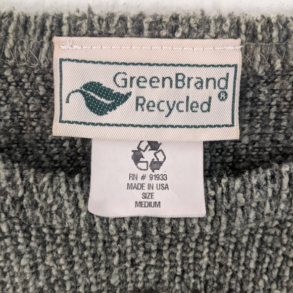 Early 2000s Grunge Outdoor Grand Canyon Logo Oversized Soft Ribbed Sweater - Picture 6 of 8